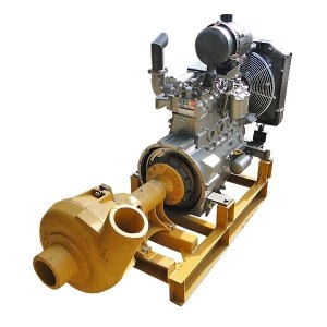 Bomba Draga de 8 com motor de 80 cv a 1800 rpm Diesel