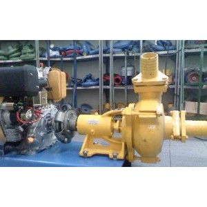 Bomba Draga de 3 com motor Disel de 10 cv com redu&ccedil;&atilde;o